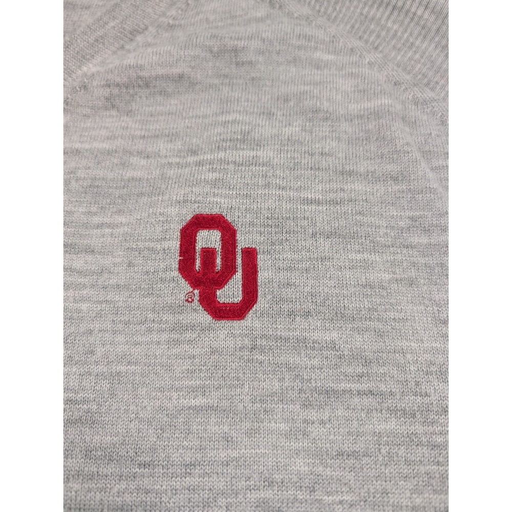 Nike Golf Tour Performance Merino  Wool Blend  Vest‎  XXL Gray Oklahoma Sooners - Picture 4 of 9